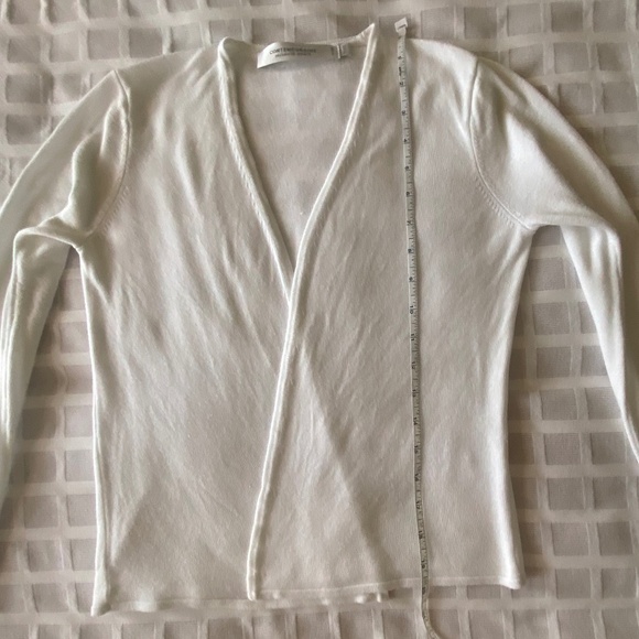 White Cardigan Contemporaine from Simons Excellent Condition - Picture 7 of 11